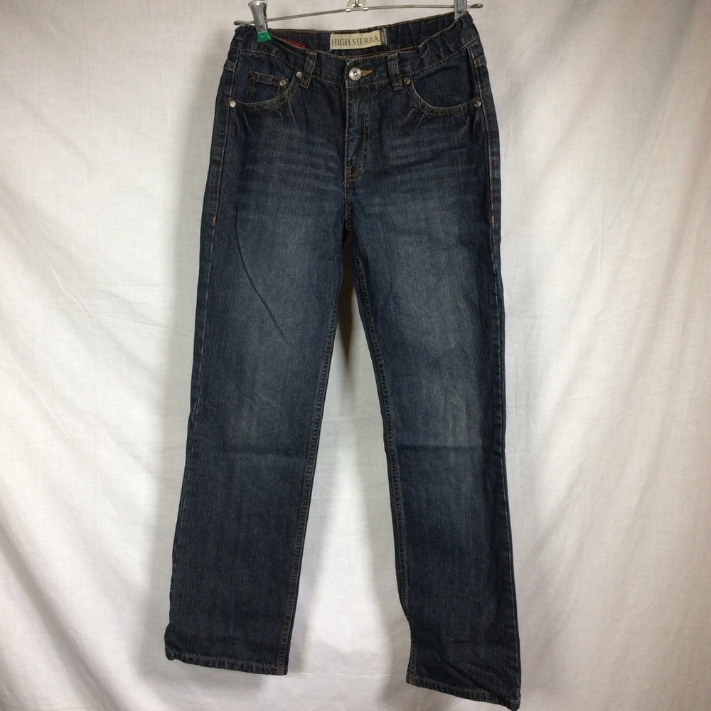High Sierra Boys Blue Jeans, adjustable waist Sz12